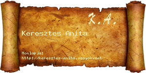 Keresztes Anita névjegykártya